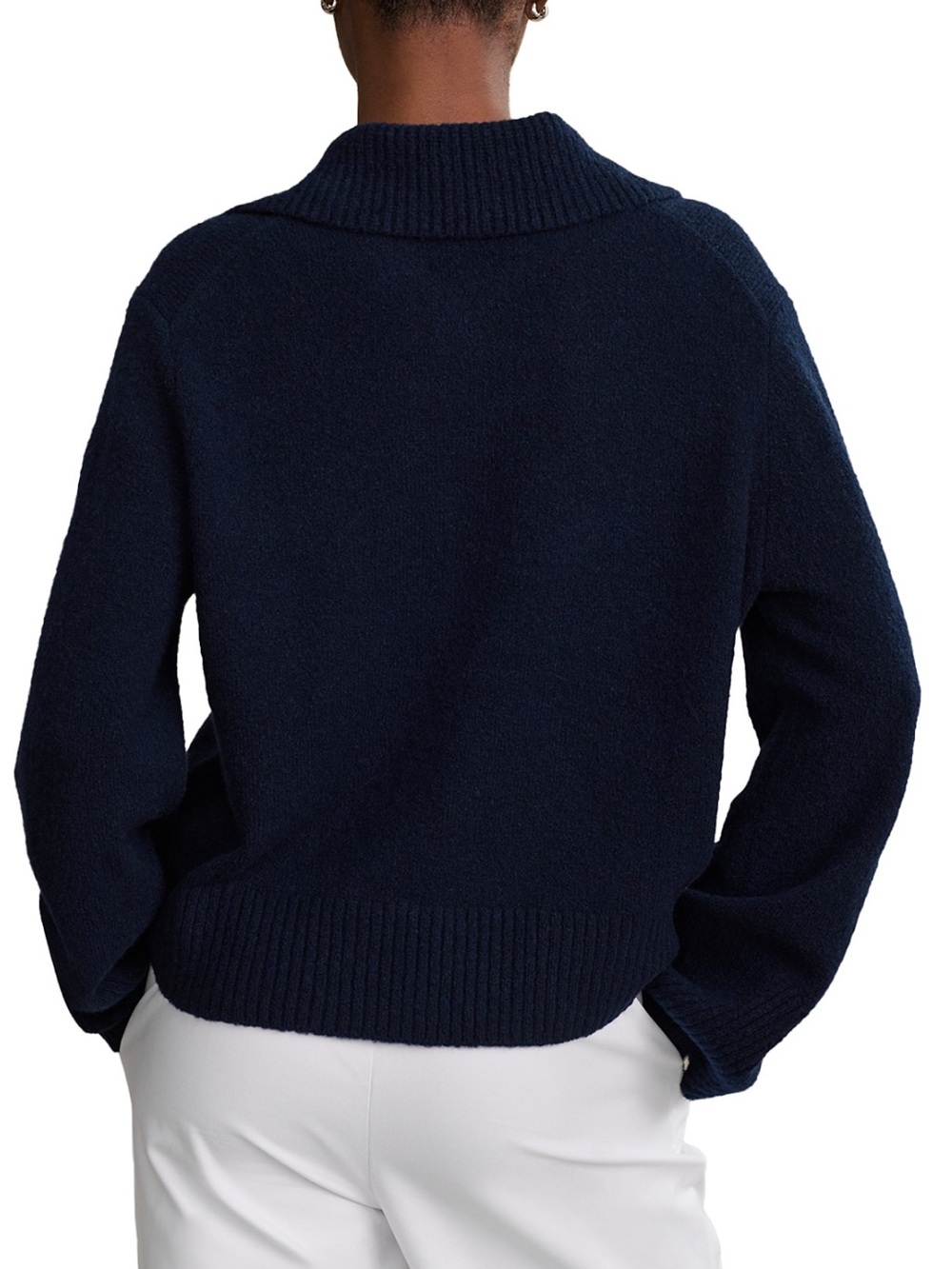 Jenni Kayne cashmere Stevie polo navy S - Picture 4 of 4